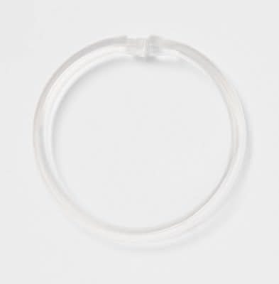 Room Essentials Plastic Shower Rings, Clear (12 ct)