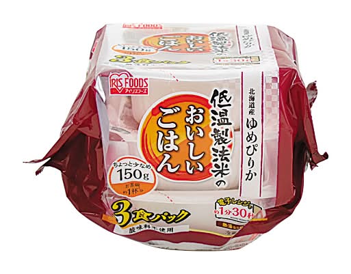 低温製法米のごはんゆ めぴりか(3P)