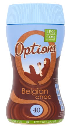 Options Choc, Belgian Drink (220g)