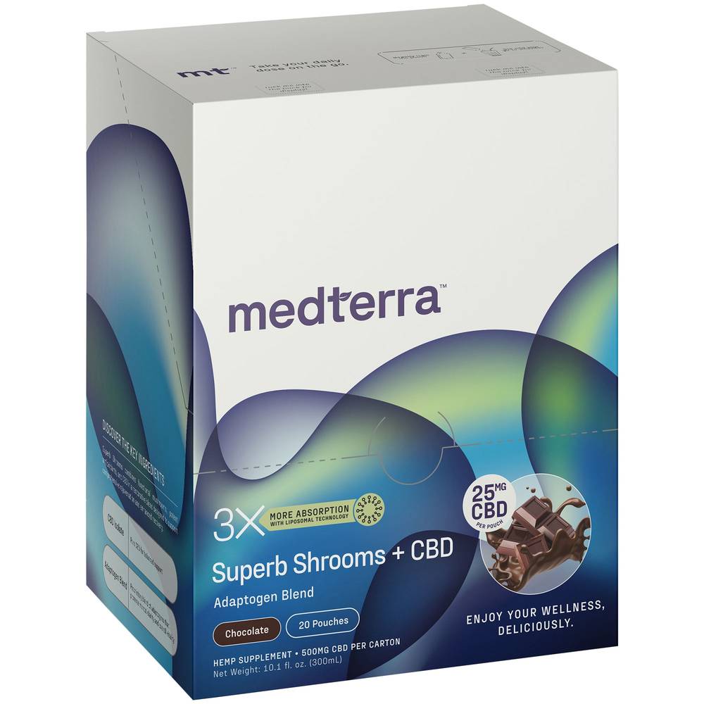 Superb Shrooms & Cbd - Chocolate(20 Packet(S))