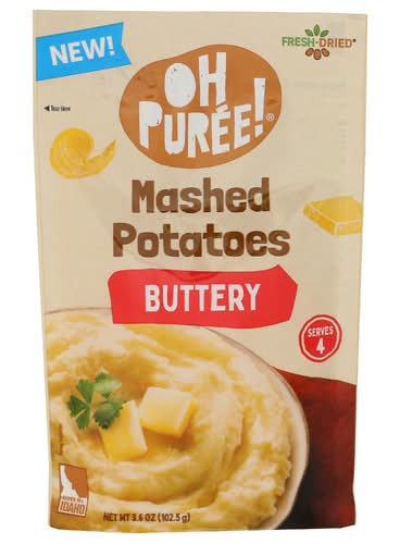 Oh Puree! Buttery Mashed Potatoes