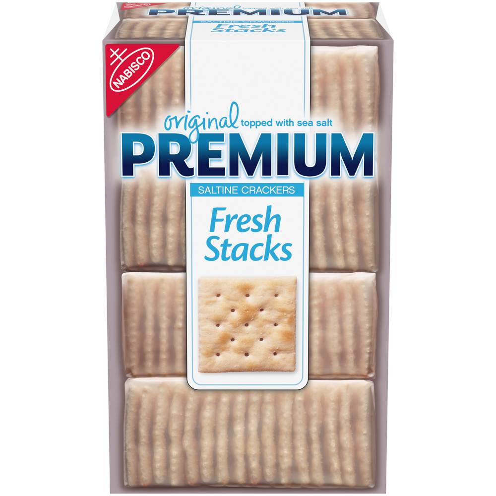 Premium Saltine Fresh Stacks Crackers (13.6 oz, 8 ct)