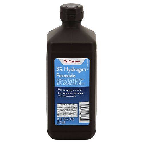 Walgreens Hydrogen Peroxide 3% - 16.0 oz