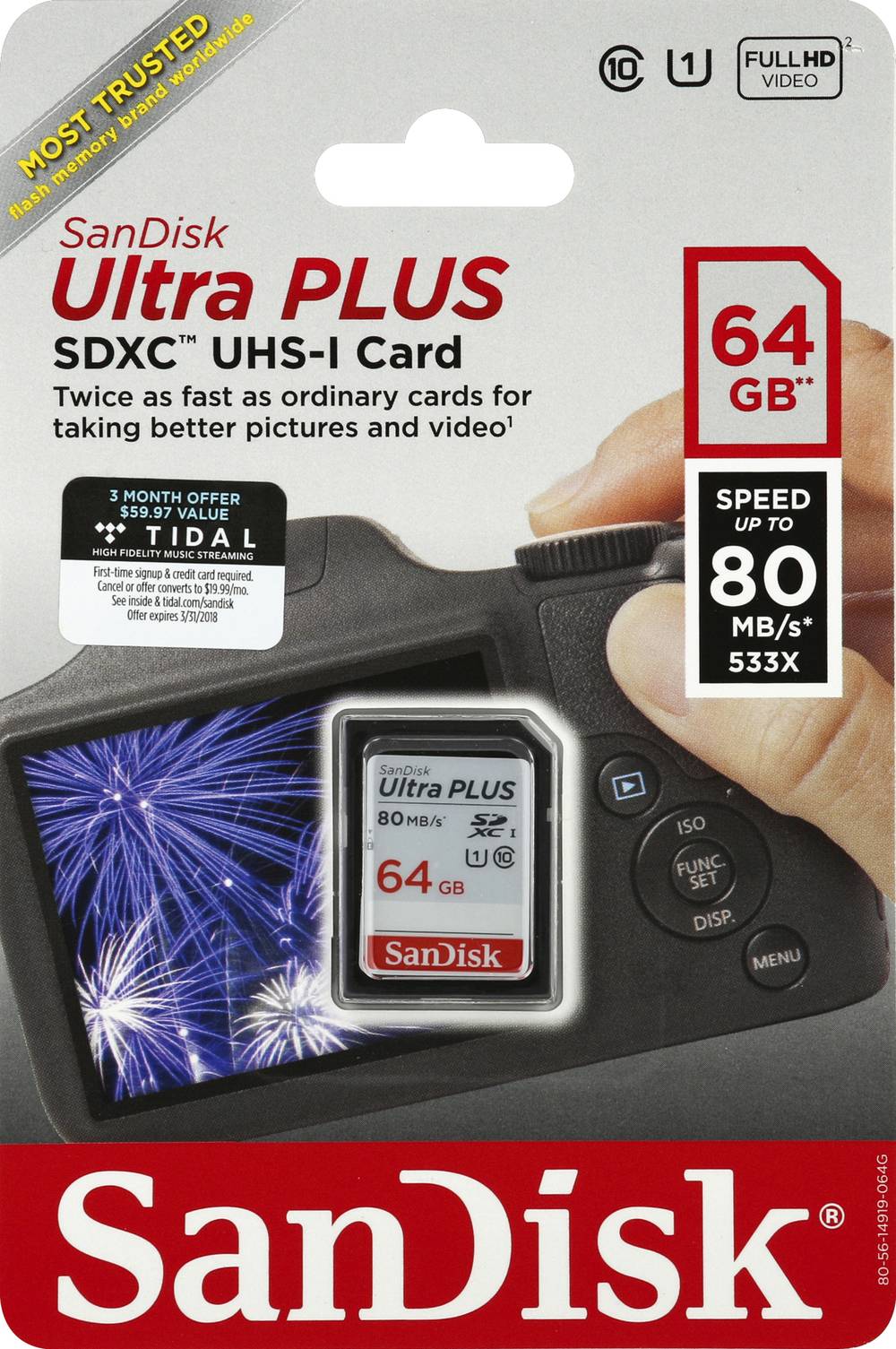 SanDisk Ultra Plus Sdxc Uhs-I Card