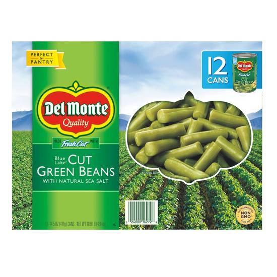 Del Monte Fresh Cut Green Beans (12 ct, 14.5 oz)
