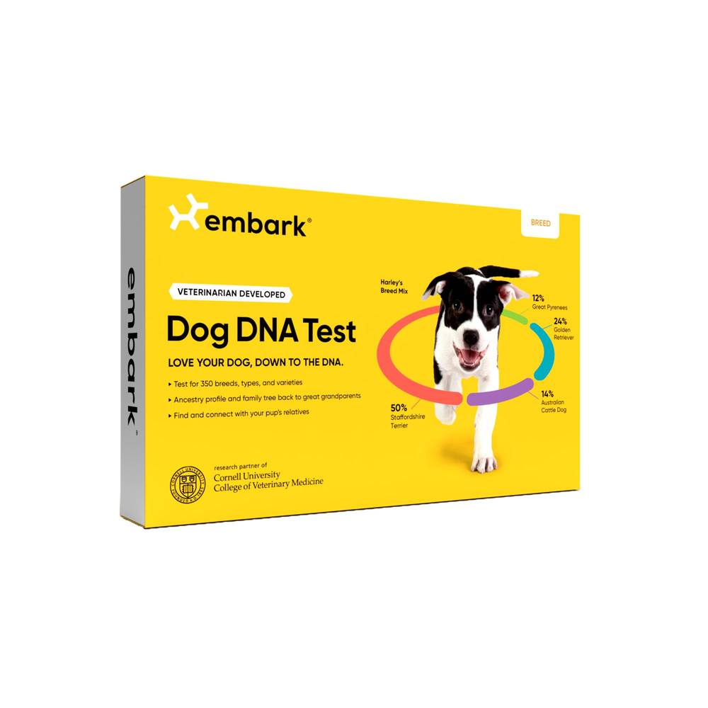 Embark Breed Identification Dog DNA Test (Size: 1 Count)