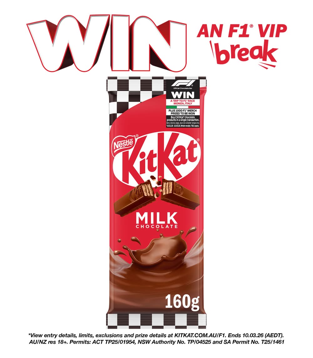 Nestlé Kitkat Milk Chocolate (160g)