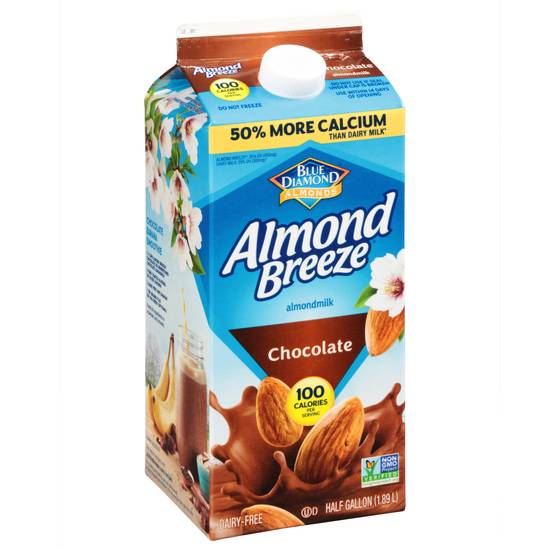 Blue Diamond Almond Breeze Chocolate Almond Milk (1.89 L)