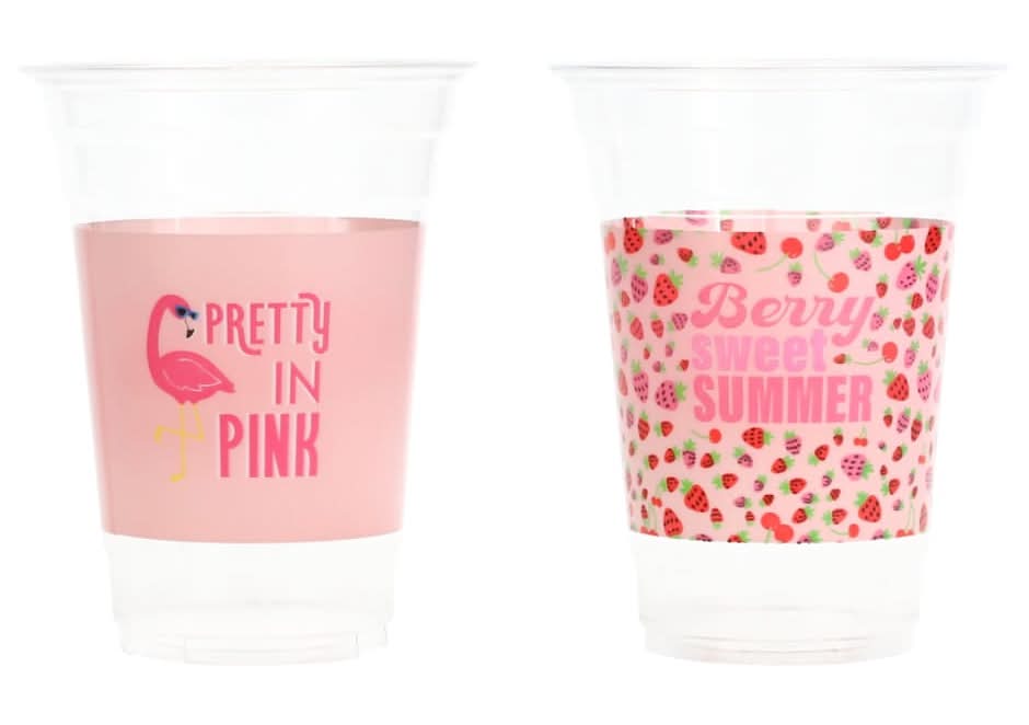 Seasonal Collection Printed Plastic Cups (2 ct)