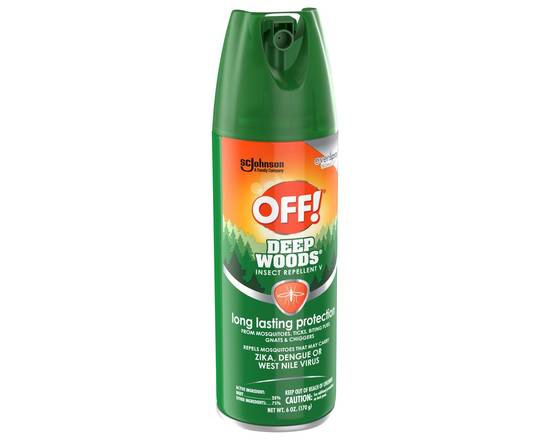 Off! · Deep Woods Insect Repellent V Spray (6 oz)