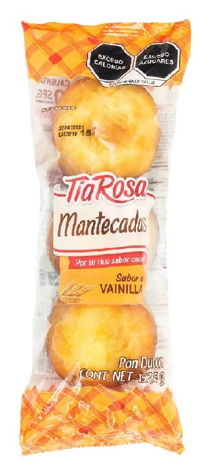 Tía Rosa · Mantecadas, vainilla (157,5 g)