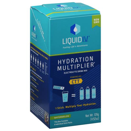 Liquid I.v. Watermelon Hydration Multiplier Electrolyte Drink Mix (4.5 oz)