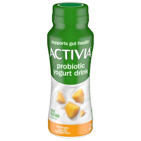 Activia Dannon Mango Flavor Probiotic Dairy Drink