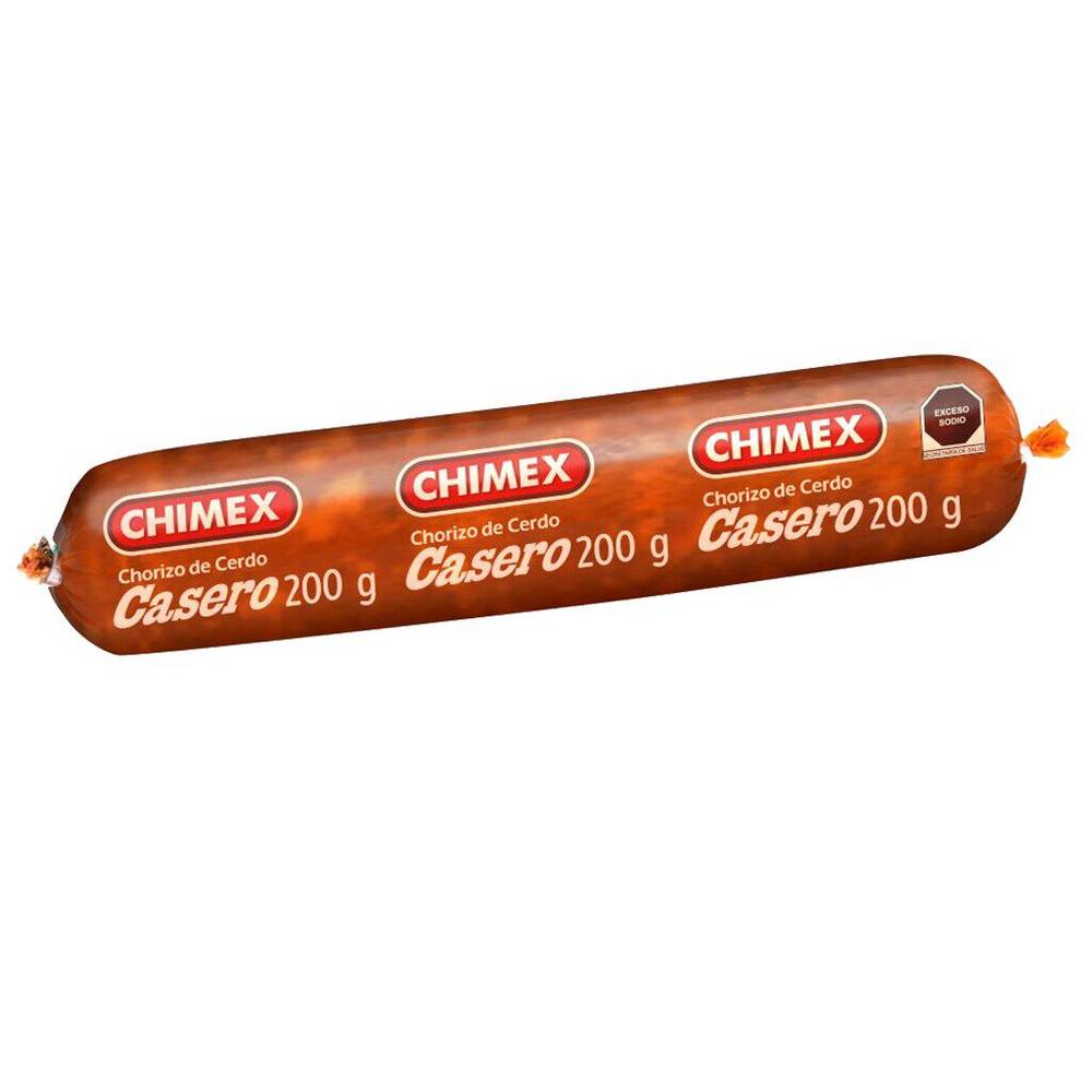 Chimex chorizo tipo casero