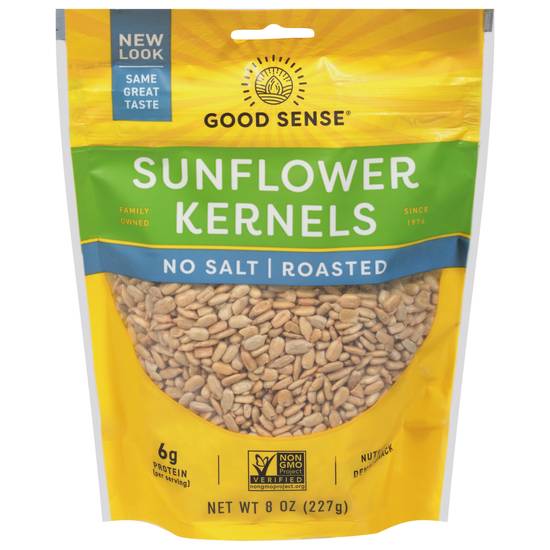 Good Sense Roasted Unsalted Sunflower Nuts (8 oz)