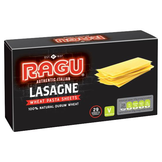 Ragu Lasagne Wheat Pasta Sheets