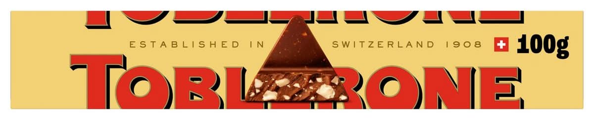 Toblerone Tablette Chocolat Au Lait Nougat & Miel 100g