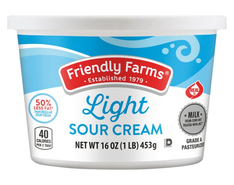 Friendly Farms Light Sour Cream
