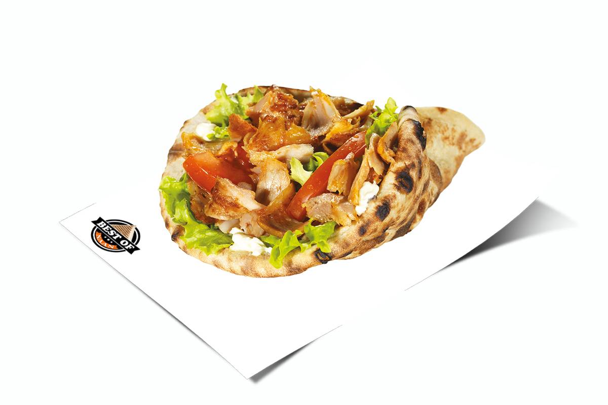 Cheese nan kebab