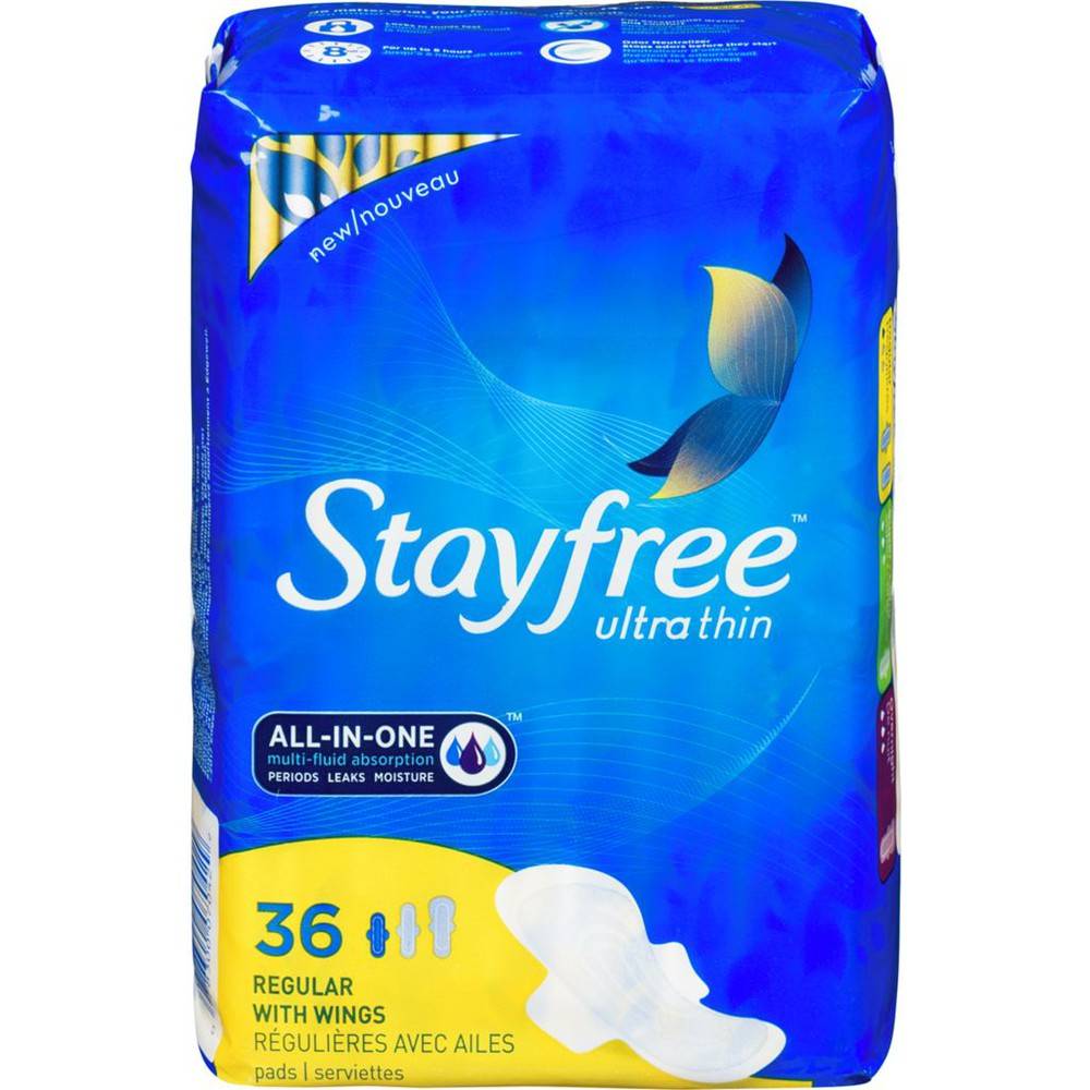 Stayfree Ultra Thin Regular, With Wings (240 g)