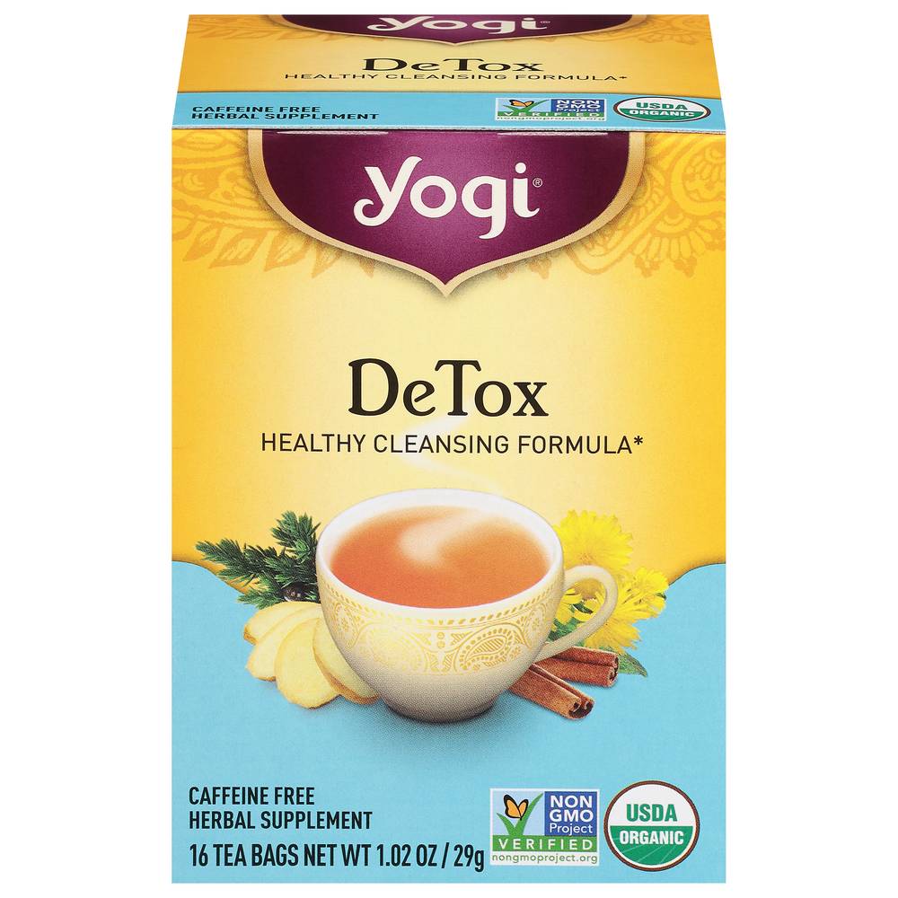 Yogi Detox Healthy Cleansing Formula (16 ct) (1.02 oz)