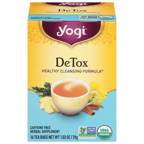 Yogi Detox Healthy Cleansing Formula (1.1 oz)