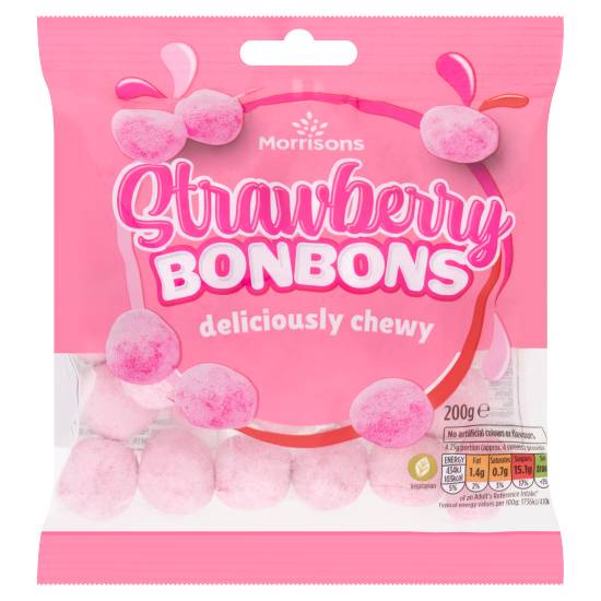 Morrisons Bonbons Deliciously Chewy (strawberry)