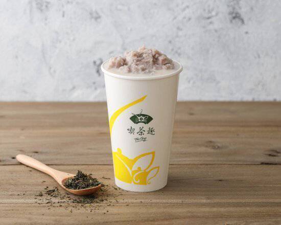 香芋奶綠 Milk Green Tea with Taro