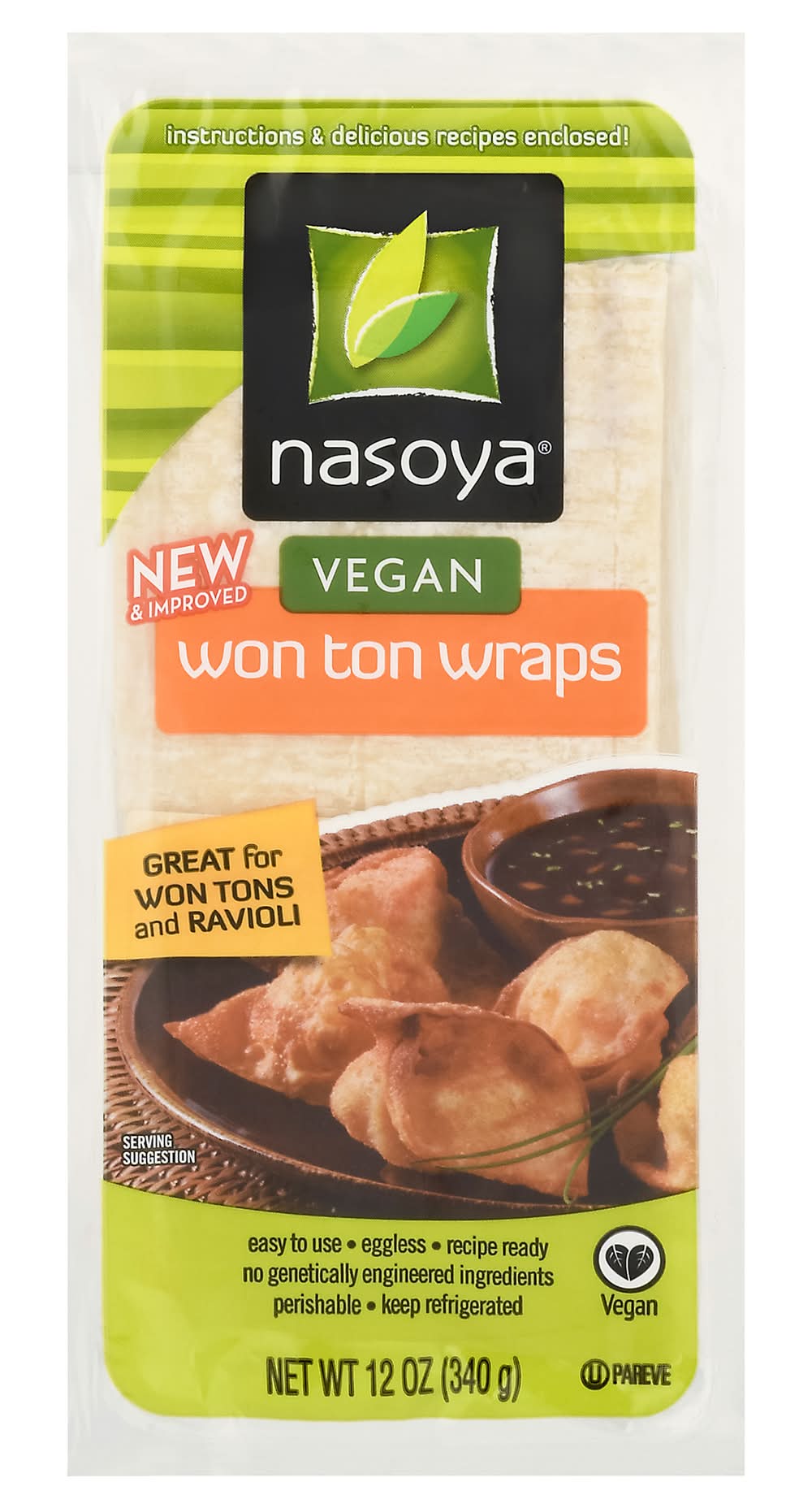 Nasoya Vegan Wonton Wraps (12 oz)