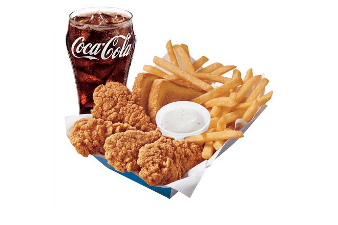 Chicken Strip Baskets w/Drink