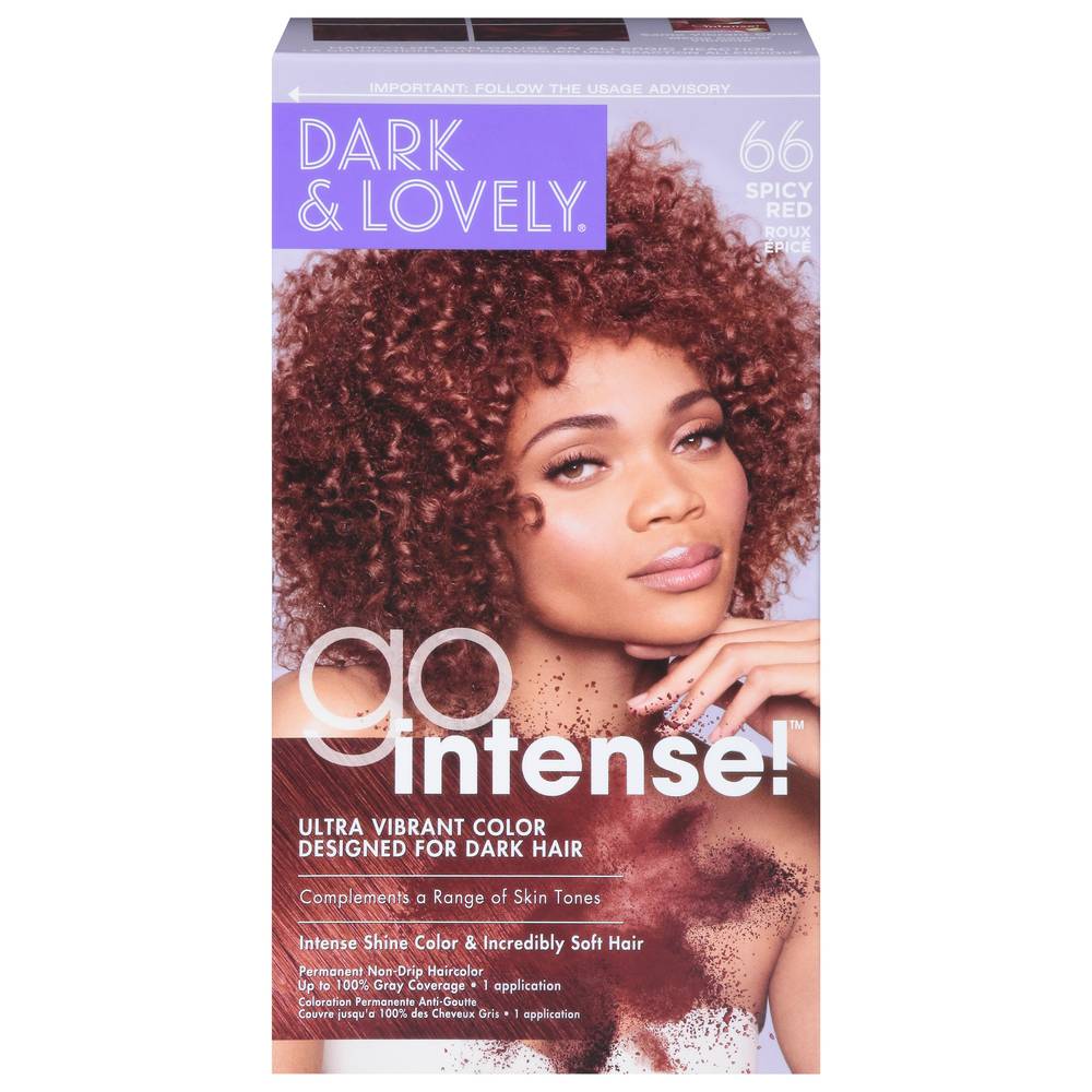 Dark and Lovely Red Hair Dye Spicy 66