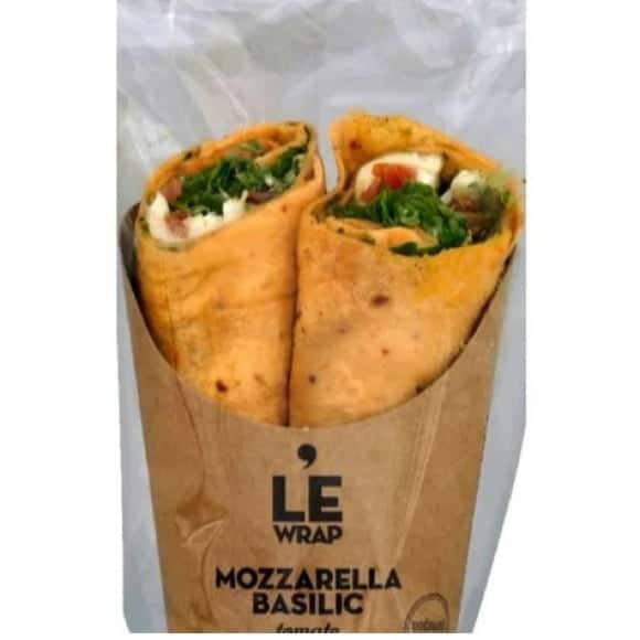 Monoprix Wrap Mozzarella Basilic Tomate Le Paquet De 205 G