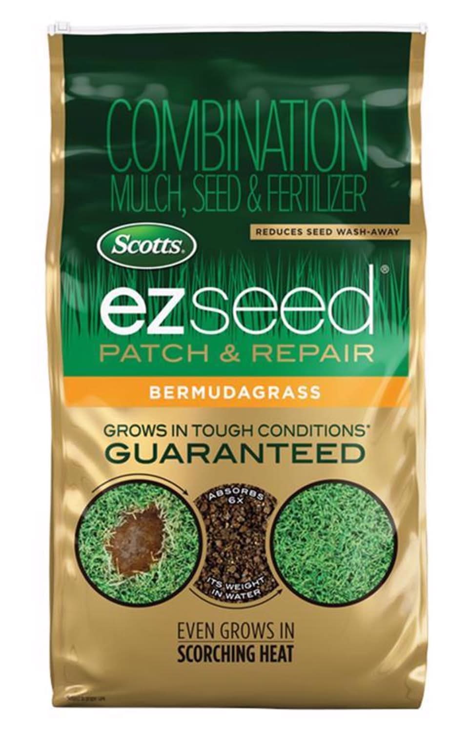 Scotts Ez Seed Bermuda Grass Full Sun Grass Spot Repair Seed 10 Lb