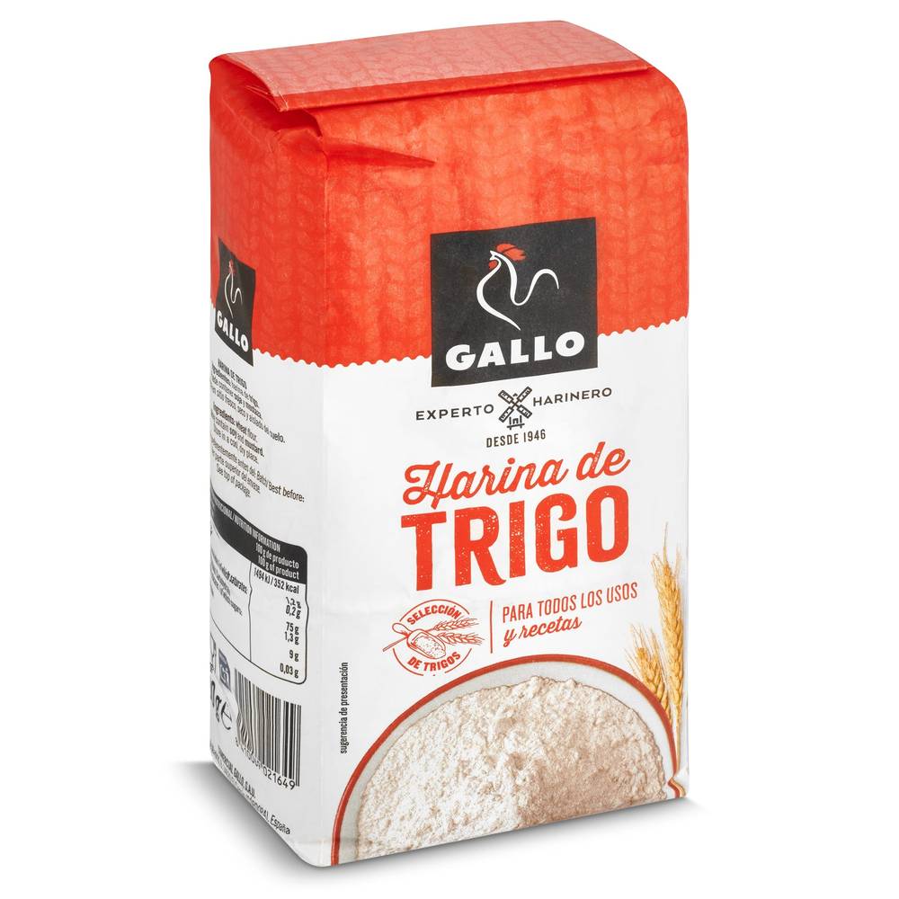 Harina De Trigo Gallo Paquete 1 Kg