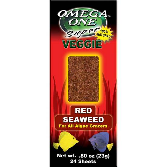 Omega One Veggie Red Seaweed For Algae Grazers