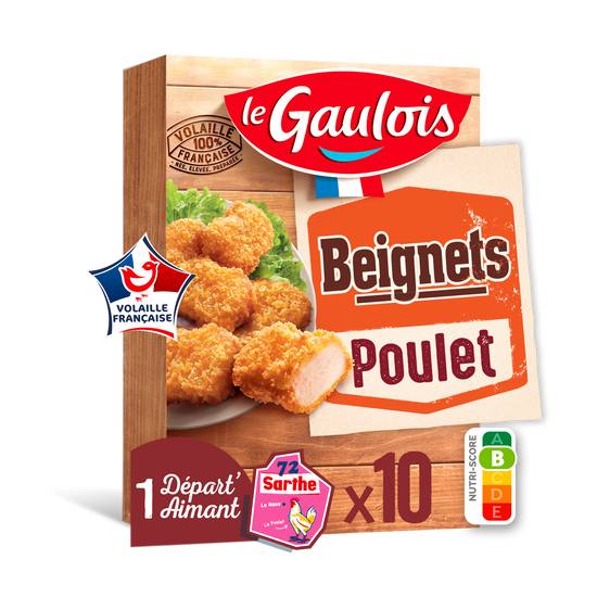Le Gaulois - Beignets de poulet ( 10 pièces )