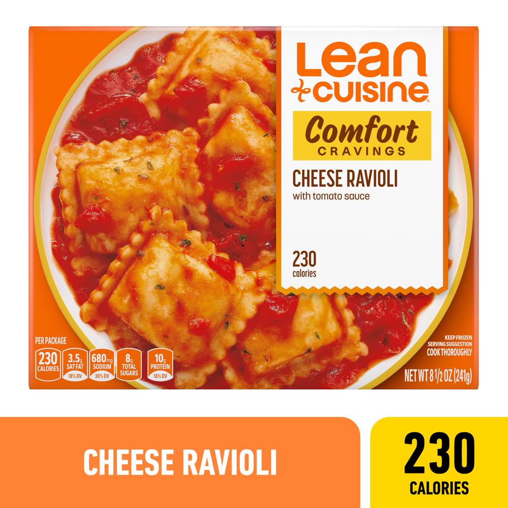 Lean Cuisine Cheese Ravioli With Tomato Sauce