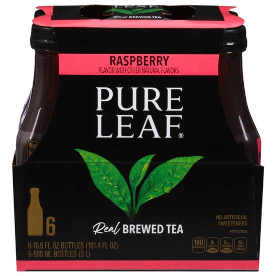 Pure Leaf Brewed Tea (6 ct, 16.9 fl oz) (raspberry)