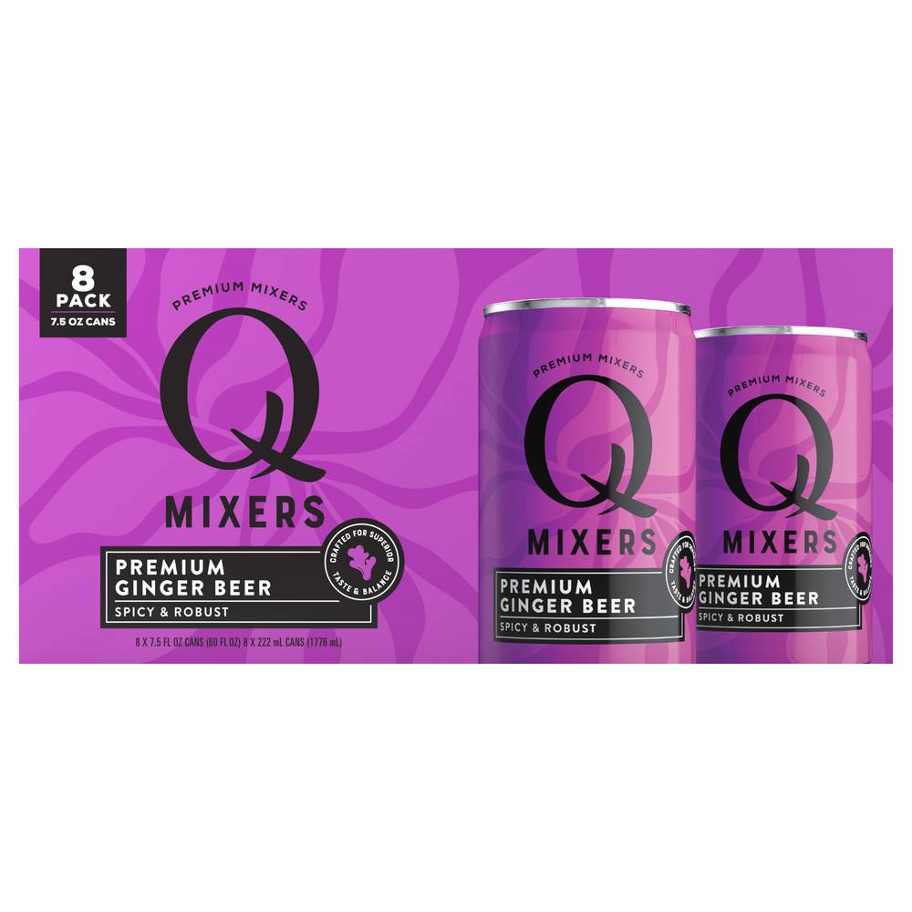 Q Ginger Beer (8 ct, 7.5 floz)