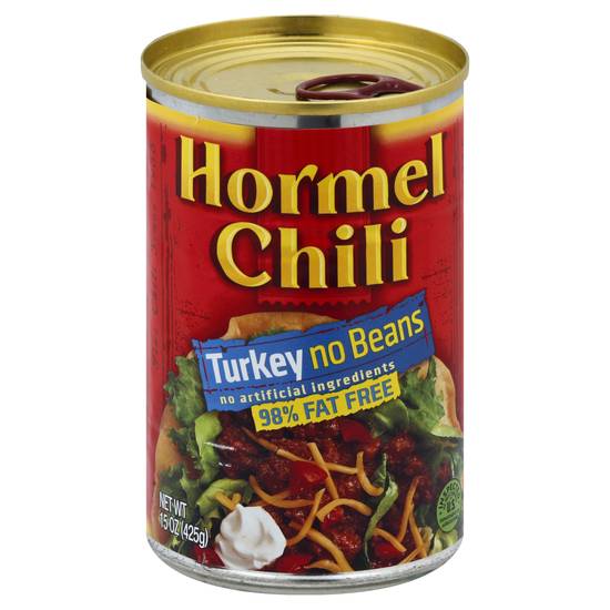 Hormel Chili Turkey No Beans