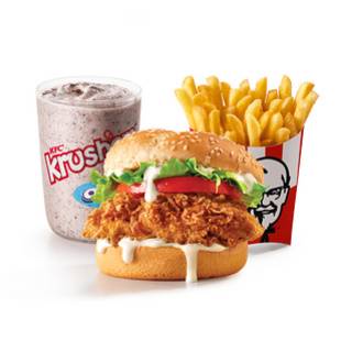 Krusher Burger Combo - Oreo