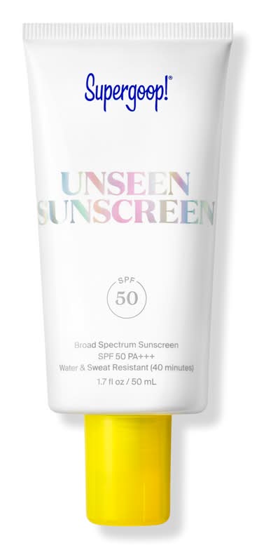 Supergoop! Unseen Sunscreen SPF 50 Invisible Sun Protection 1.7 oz
