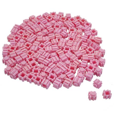 Block 3d fino 9x11mm - rosa (290,6 g)