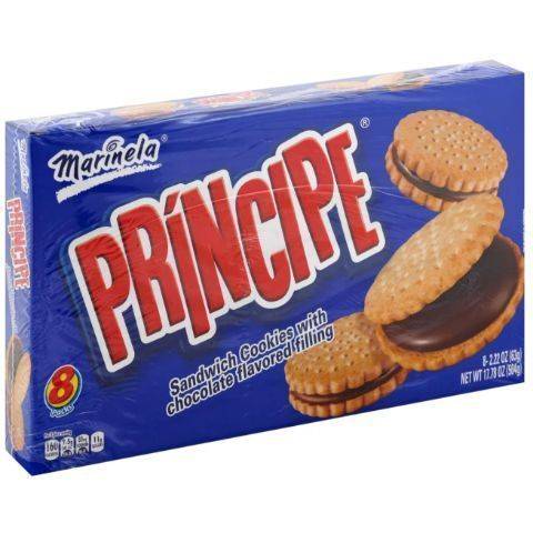 Principe Sandwich Cookies Chocolate 8 Count