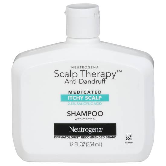 Neutrogena Scalp Therapy Medicated Itchy Scalp Anti-Dandruff Shampoo With Menthol