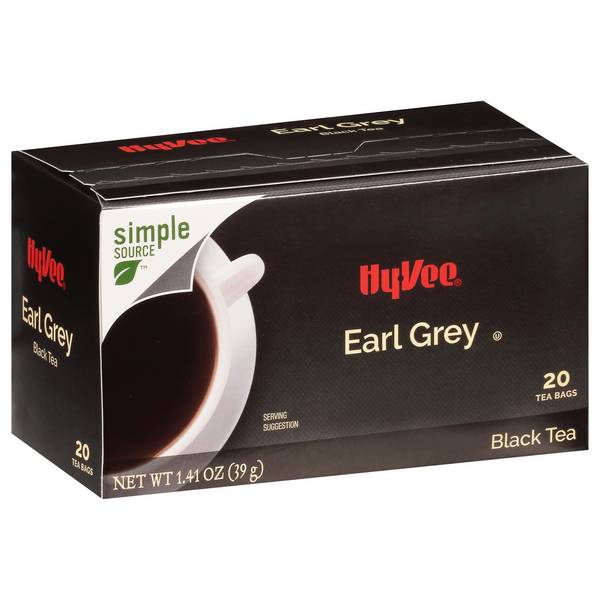 Hy-Vee Earl Grey Black Tea Bags (0.07 oz, 20 ct)