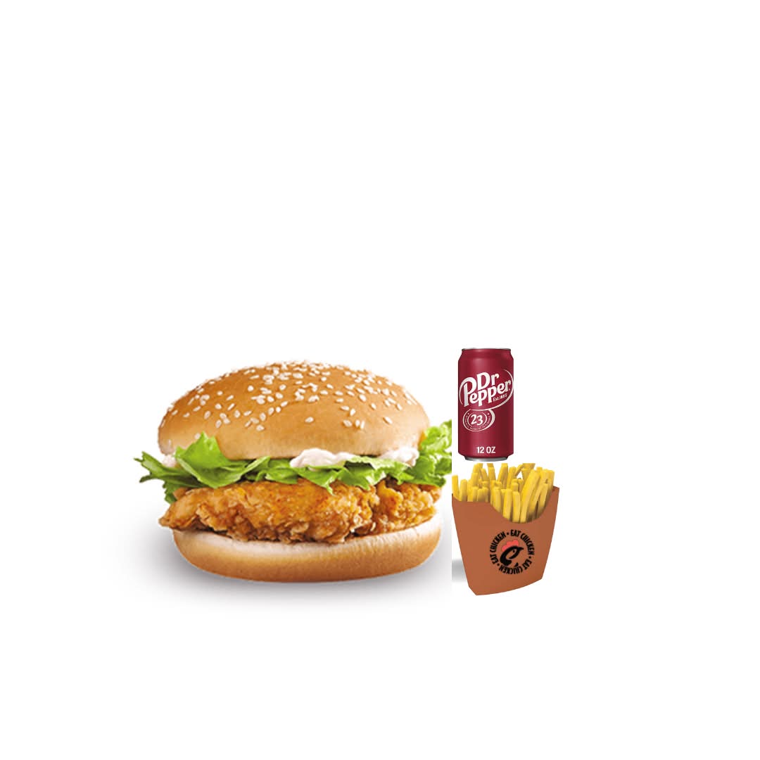 Menu chicken burger