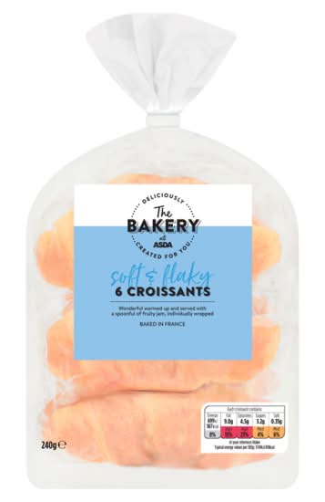 ASDA The Bakery Croissants (240g)