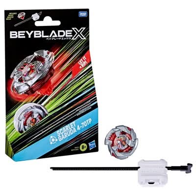 Beyblade X Scarlet Garuda 4-70tp Bx Starter pack Set 8+ Years