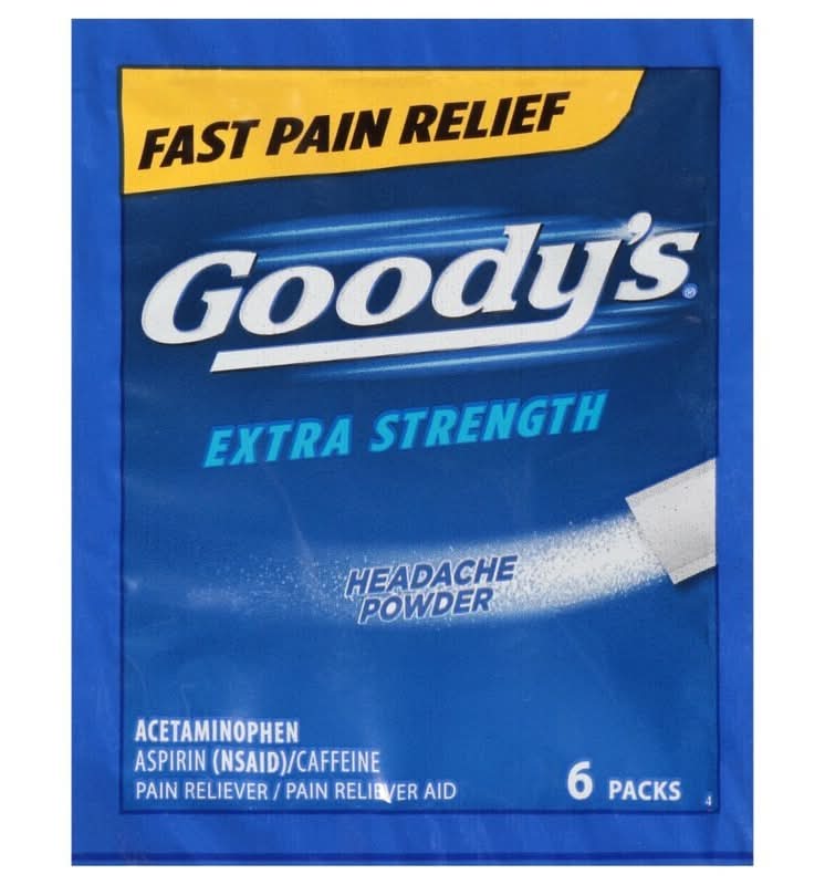 Goody's Extra Strength Headache Powder Packets 6-Count